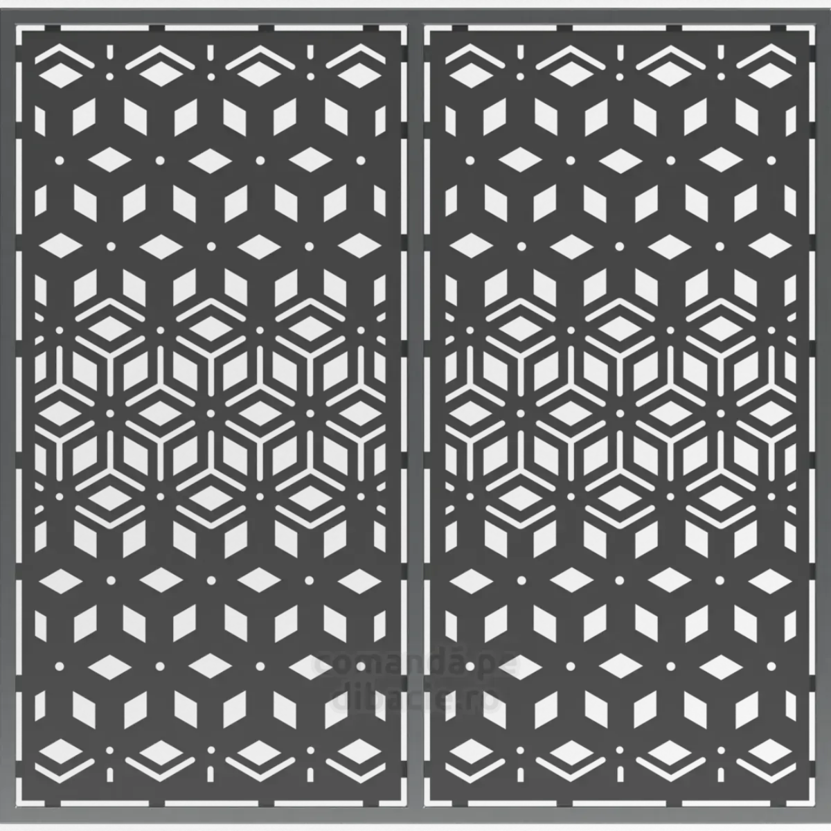 Panou poarta si gard metalic - Hiper cub