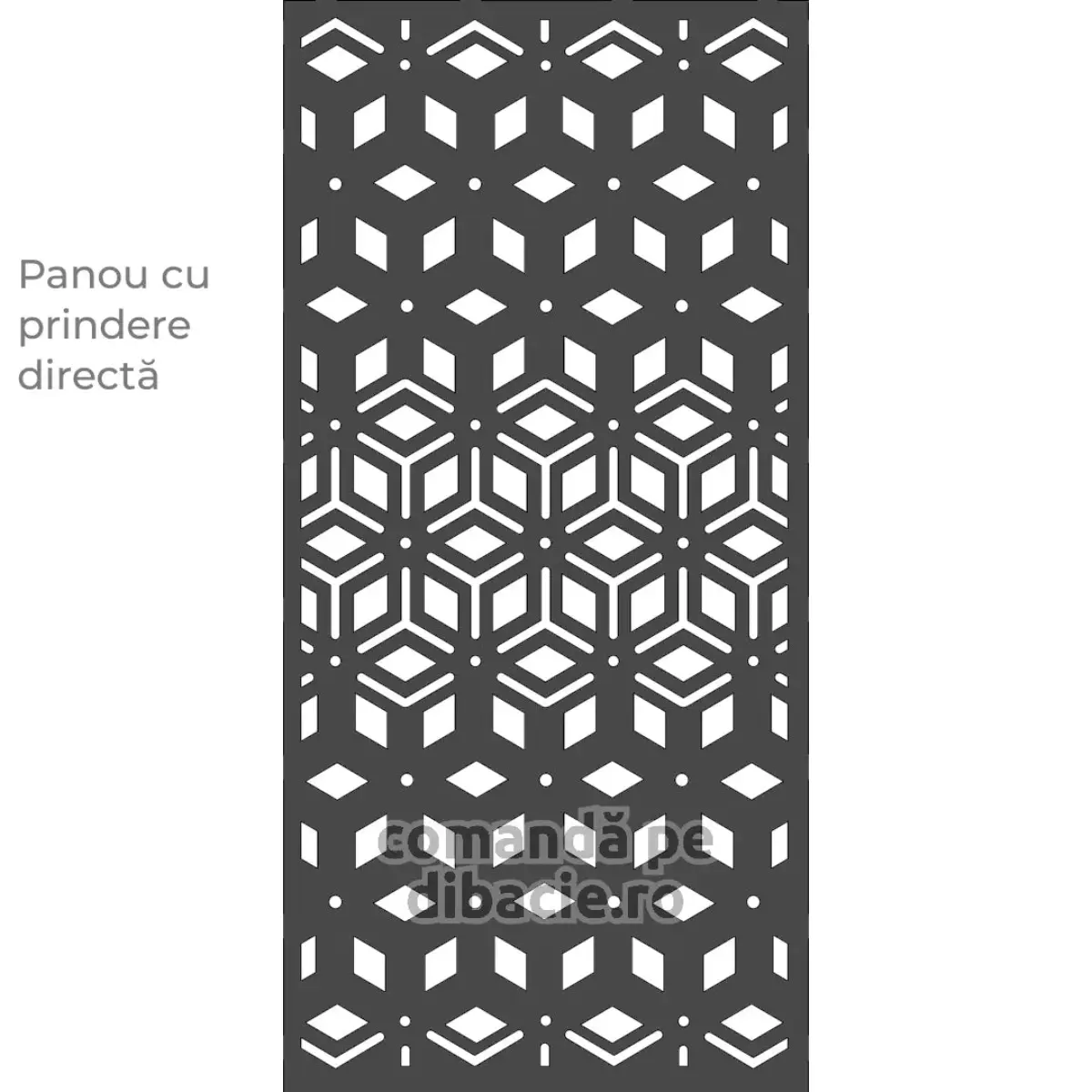 Panou poarta si gard metalic - Hiper cub