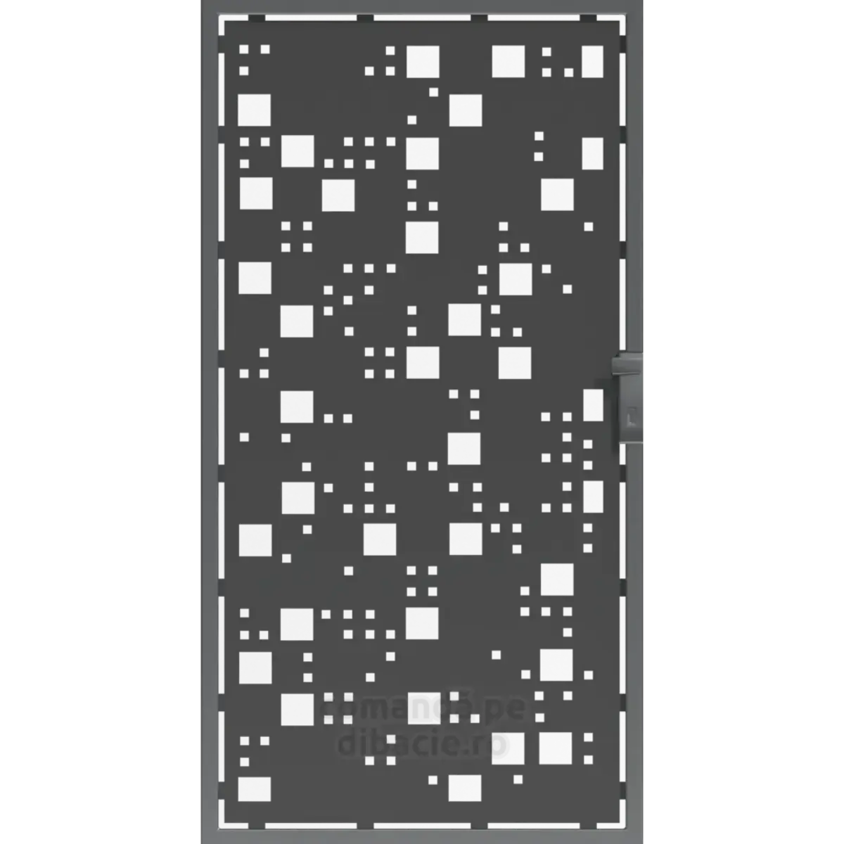 Panou poarta si gard metalic - Mii de patratele