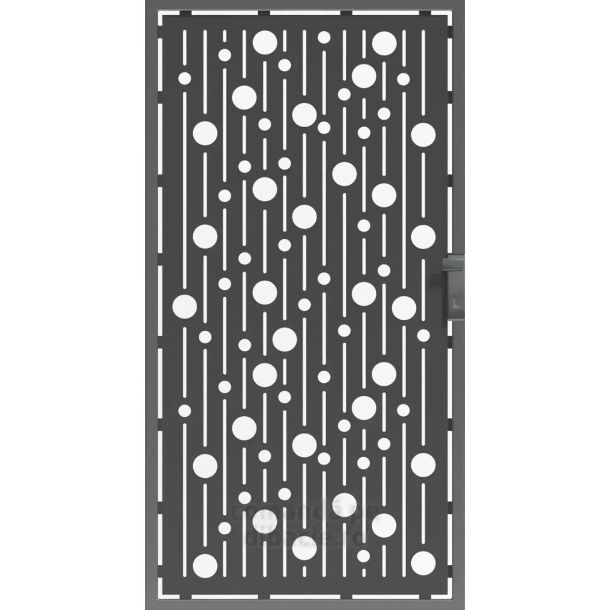 Panou poarta si gard metalic - Spumant