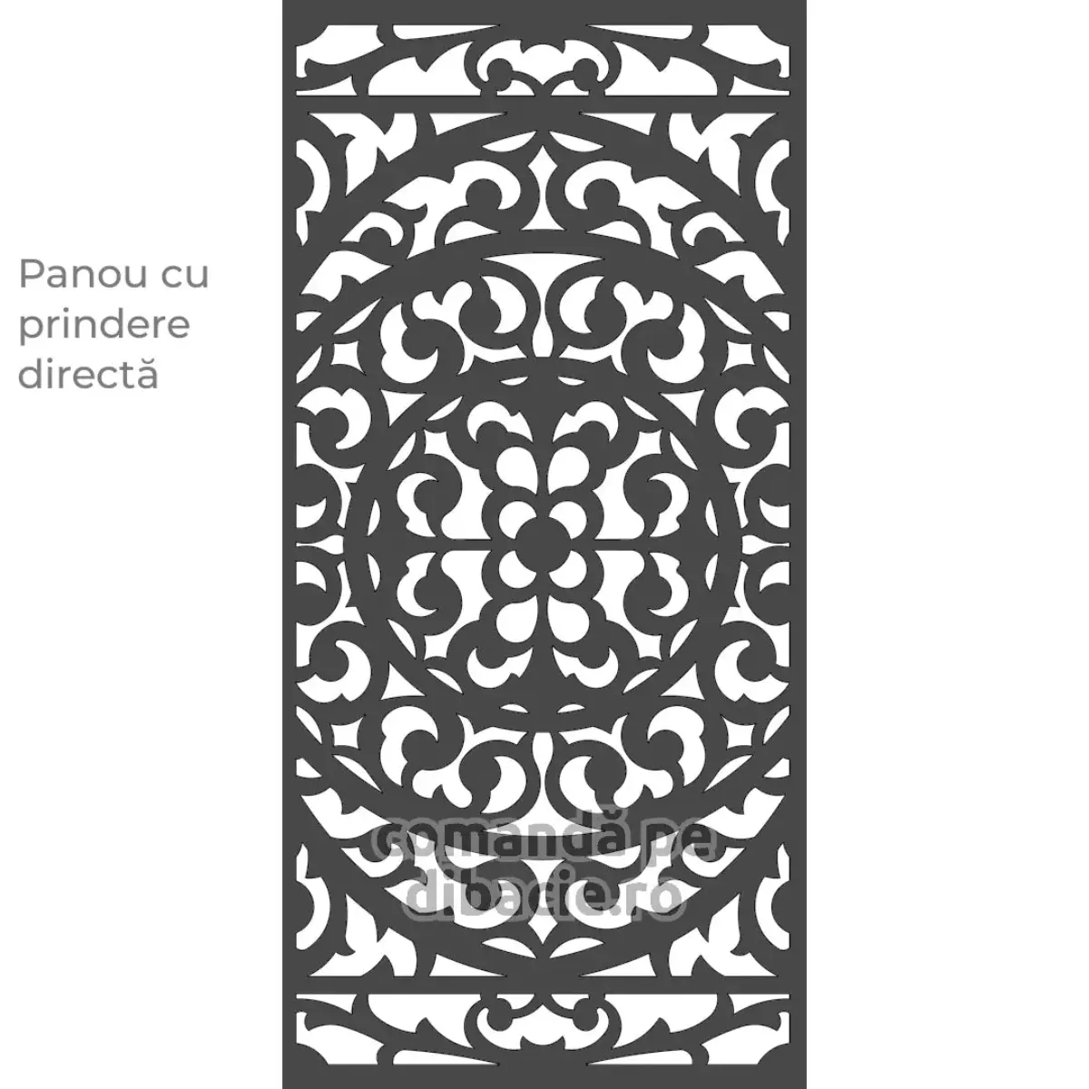 Panou poarta si gard metalic - Taj mahal