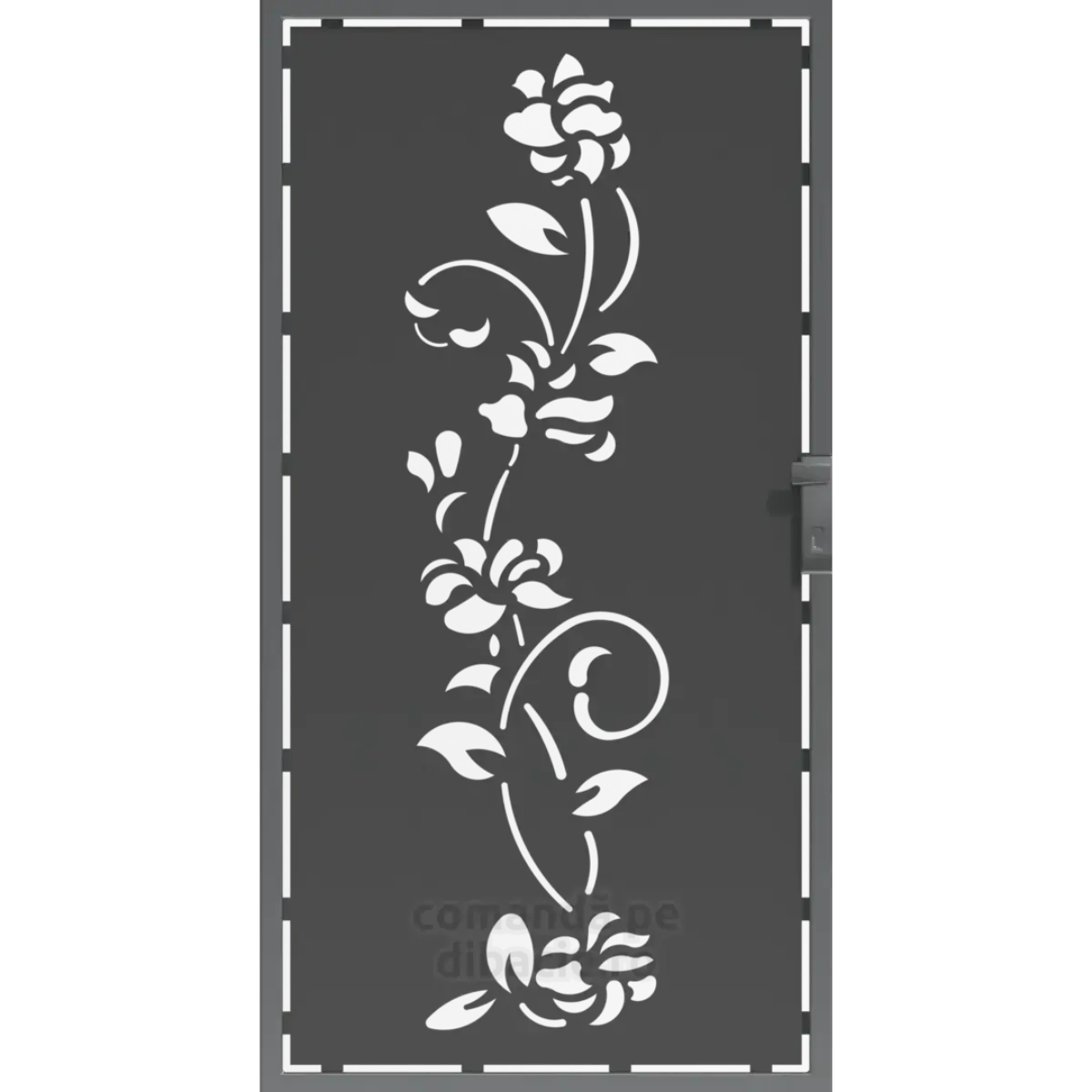 Panou poarta si gard metalic - Orhidee