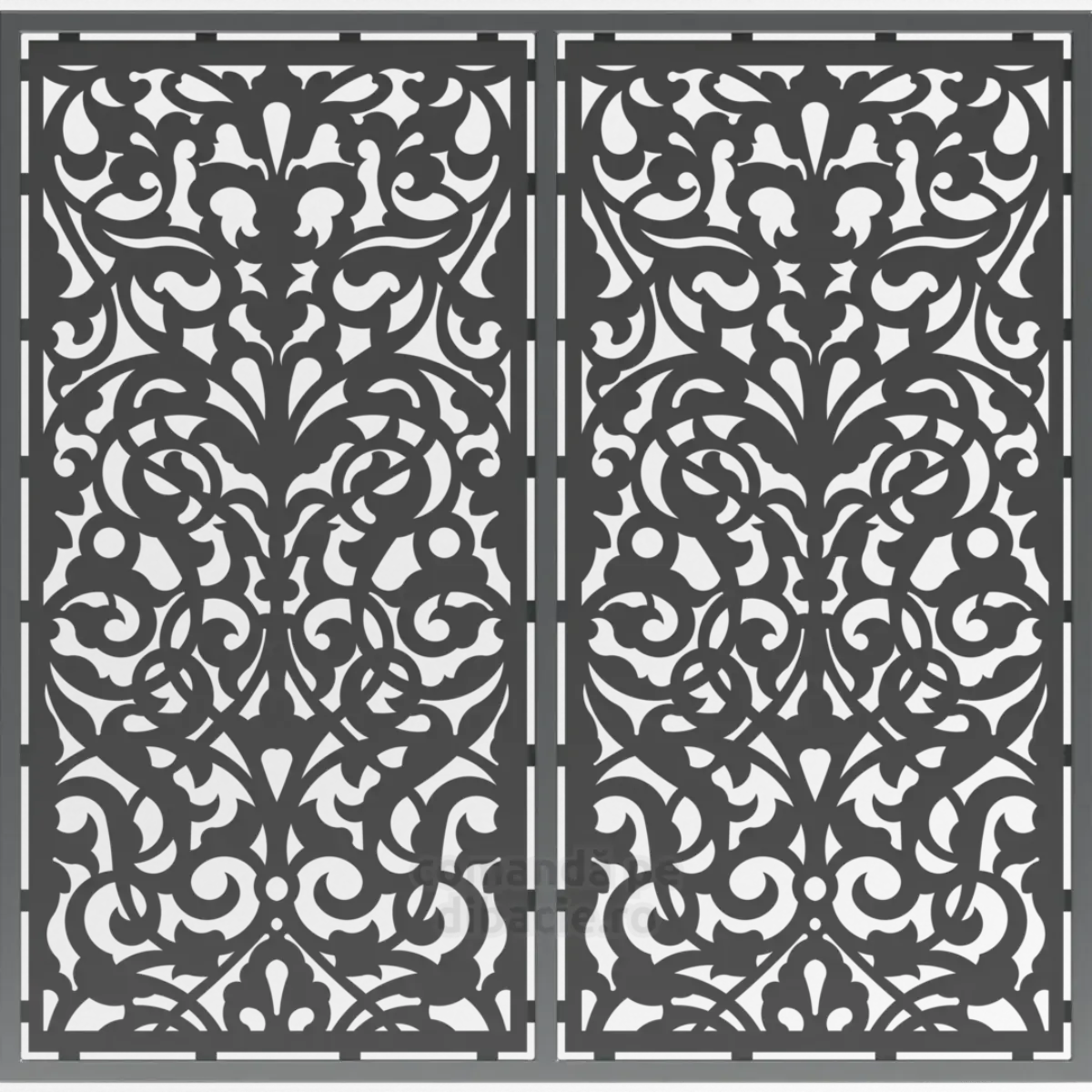 Panou poarta si gard metalic - Alladin