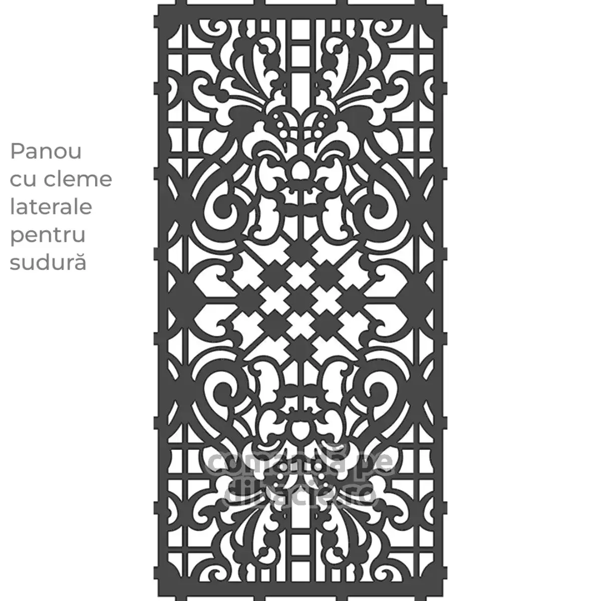 Panou poarta si gard metalic - Maur