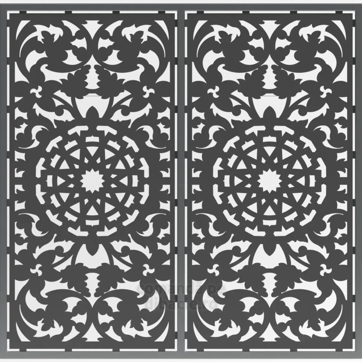 Panou poarta si gard metalic - Persan