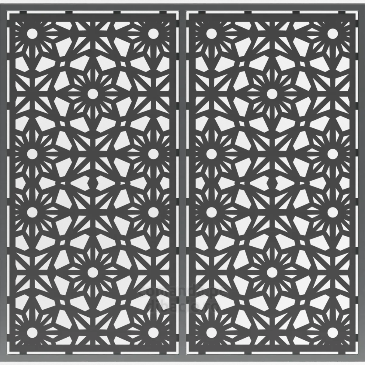 Panou poarta si gard metalic - Casablanca