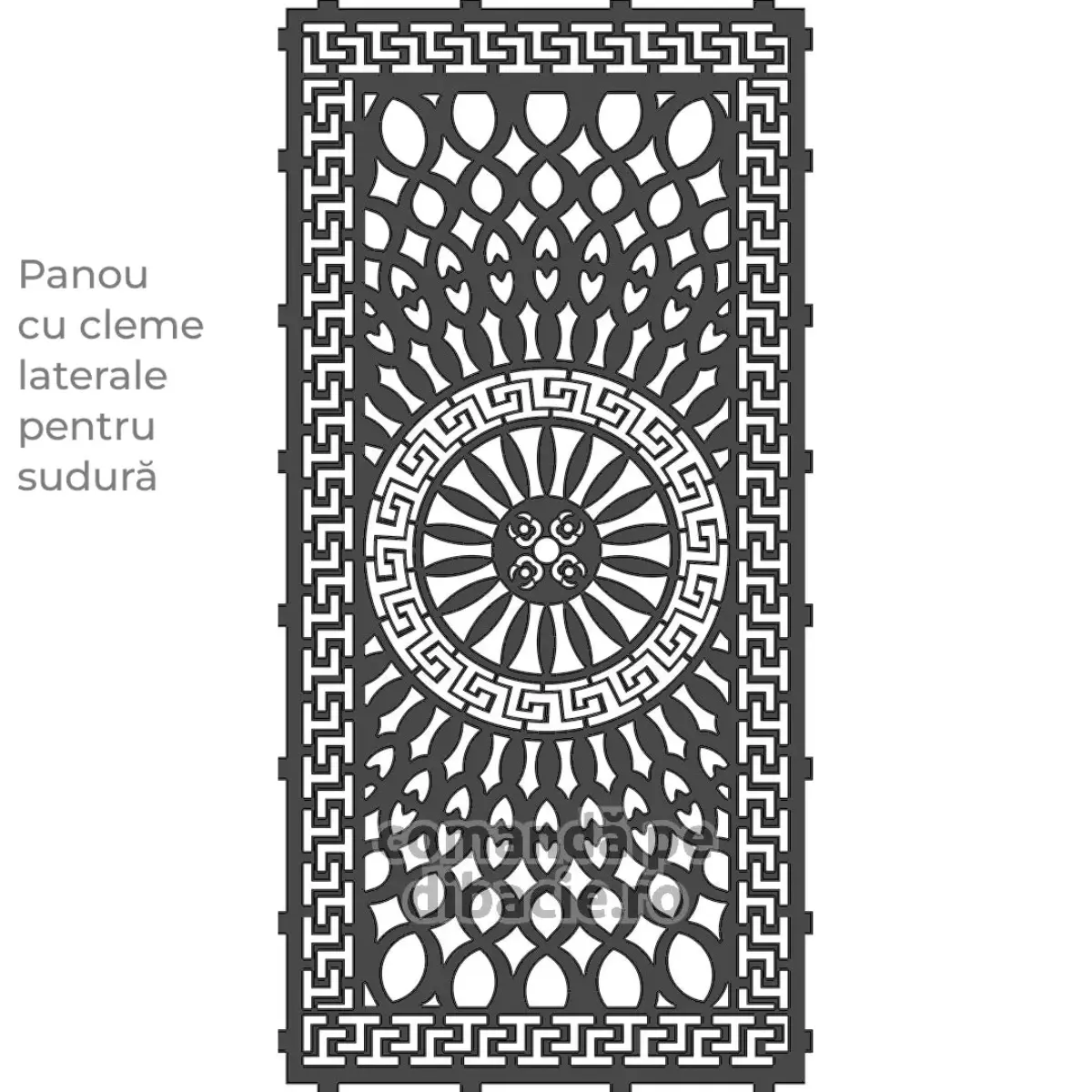 Panou poarta si gard metalic - Xerxes