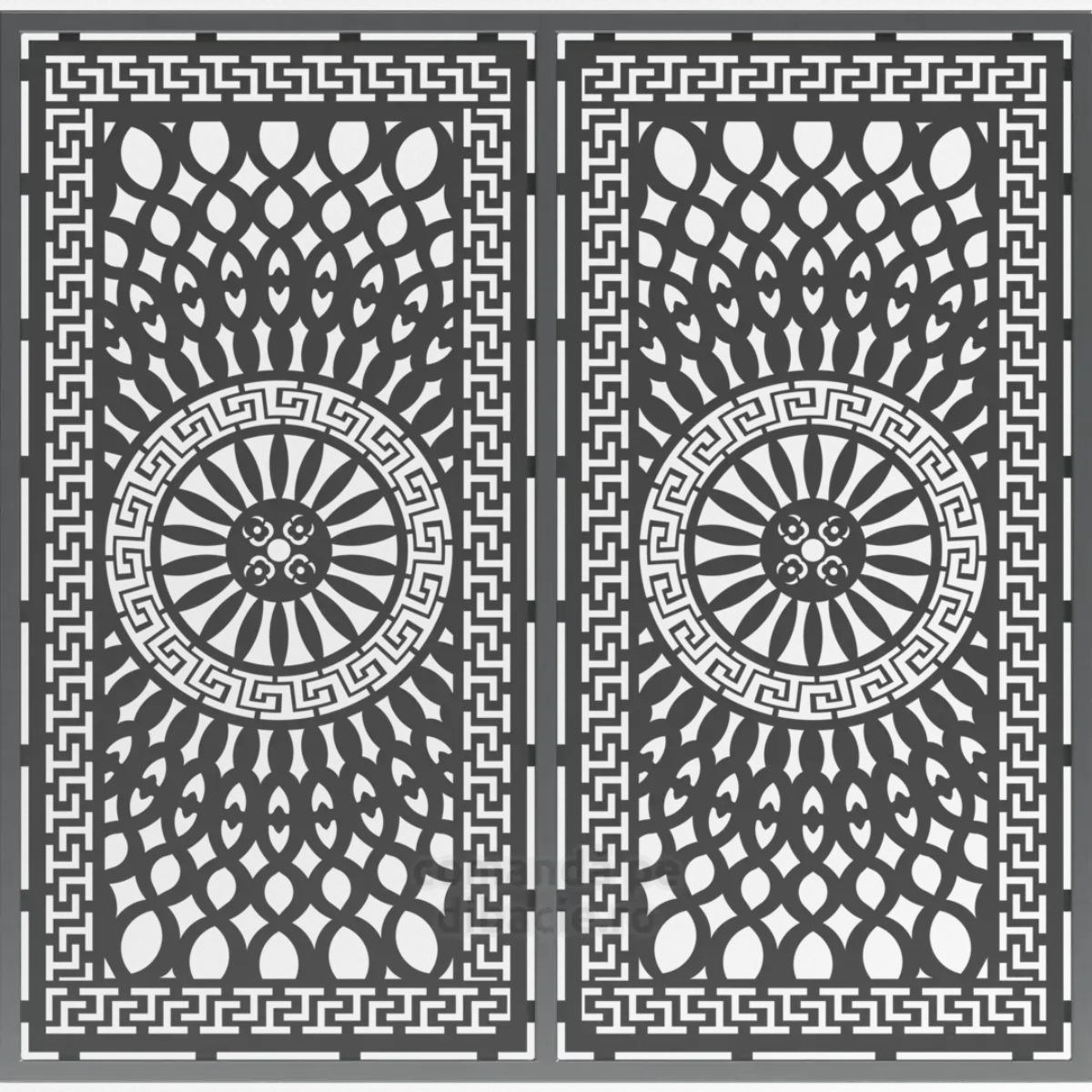 Panou poarta si gard metalic - Xerxes