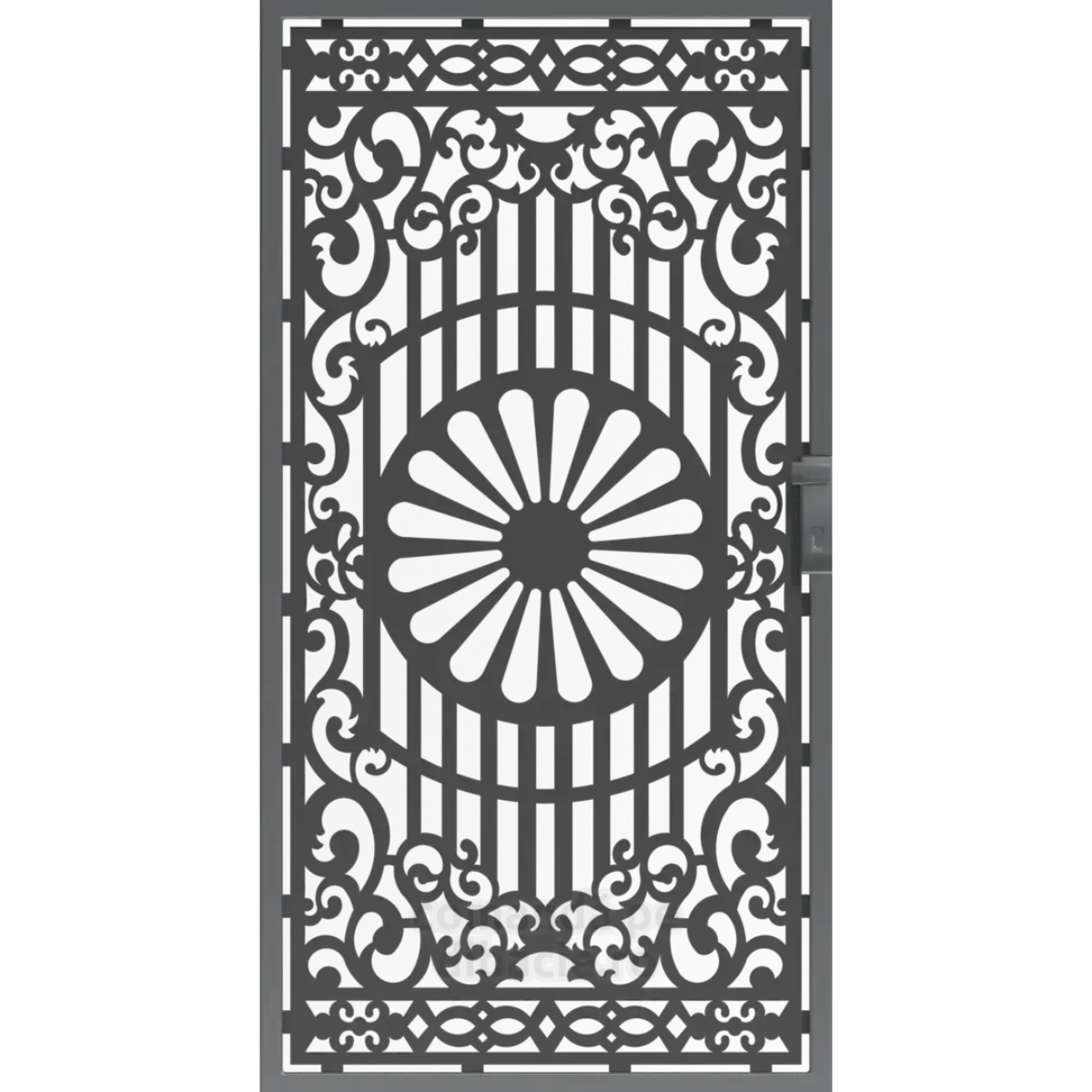 Panou poarta si gard metalic - Shiraz