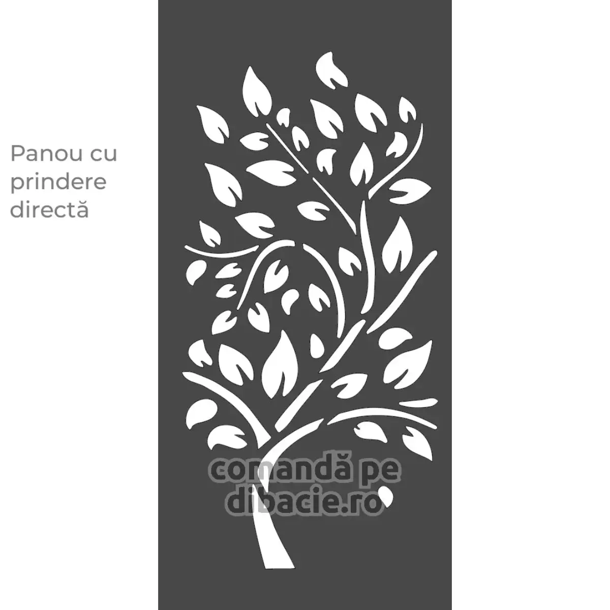 Panou poarta si gard metalic - Pomul cunoasterii