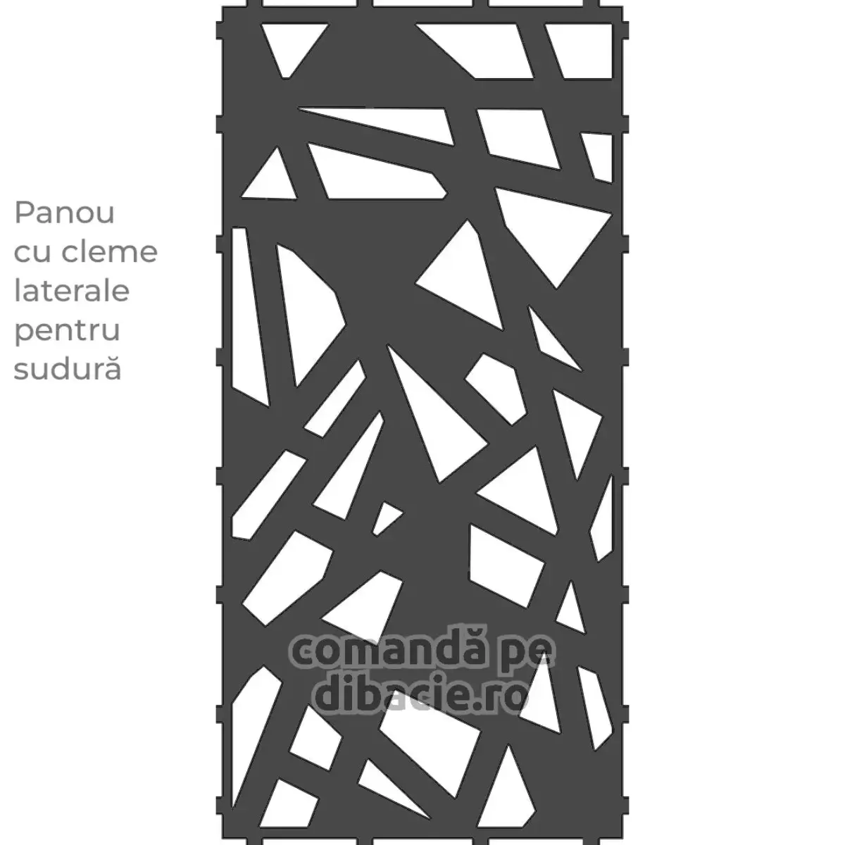 Panou poarta si gard metalic - Picasso