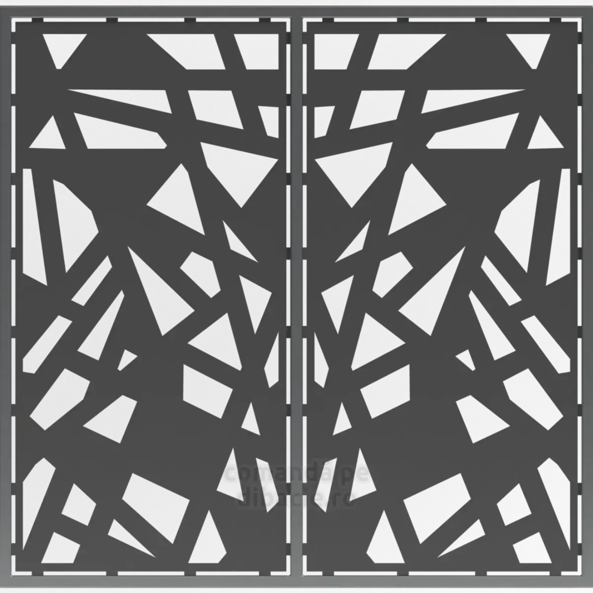 Panou poarta si gard metalic - Picasso