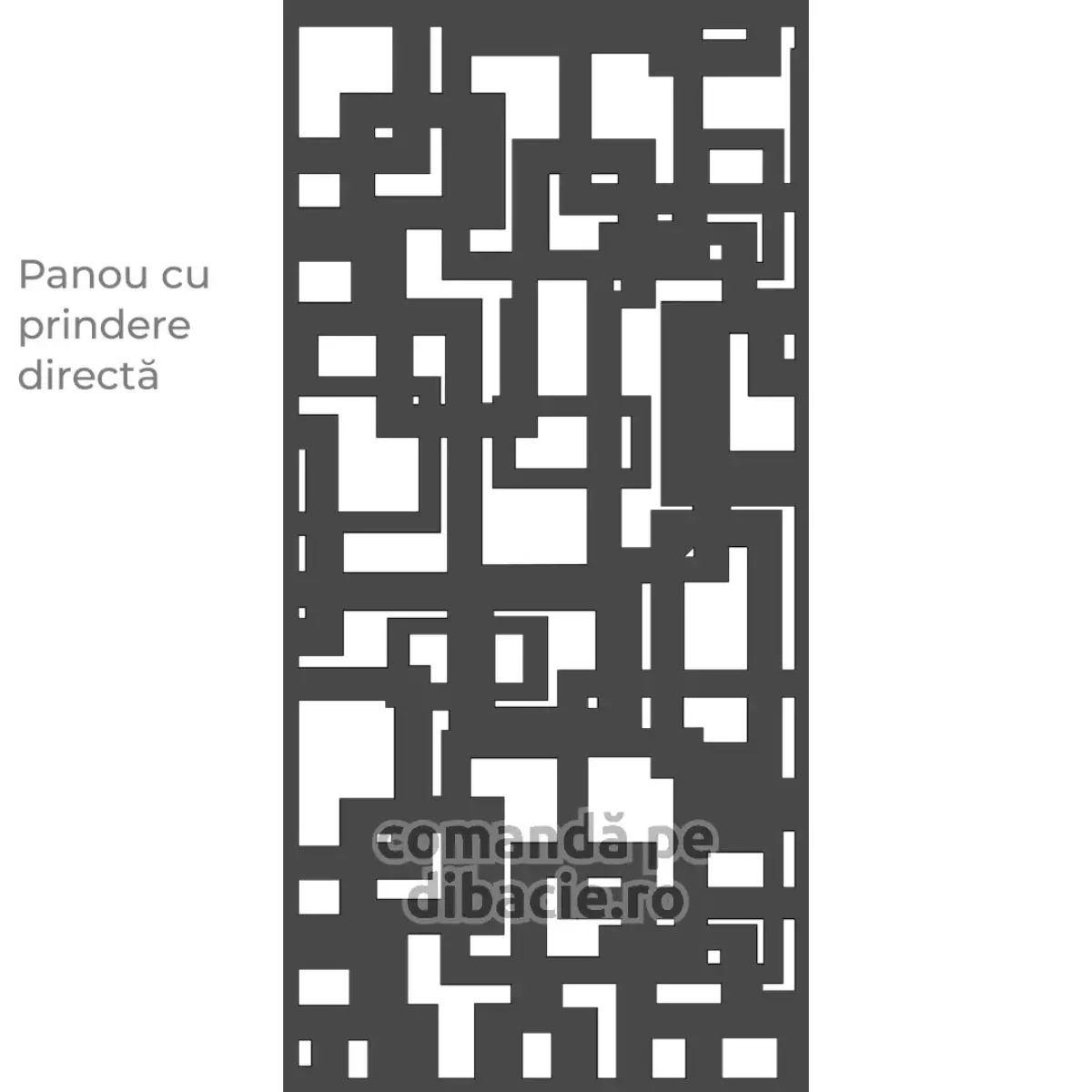 Panou poarta si gard metalic - Labirint