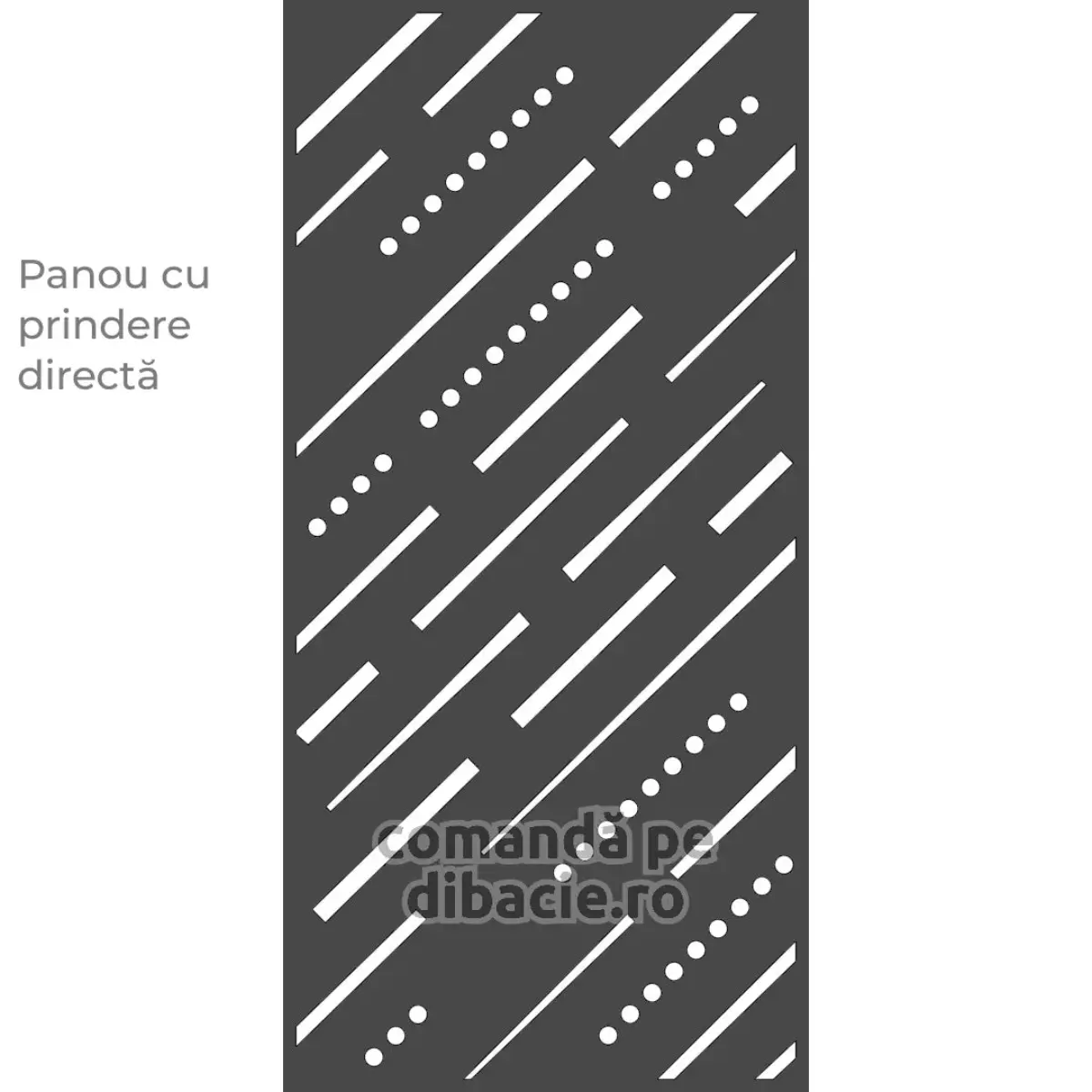 Panou poarta si gard metalic - Razboiul de tesut