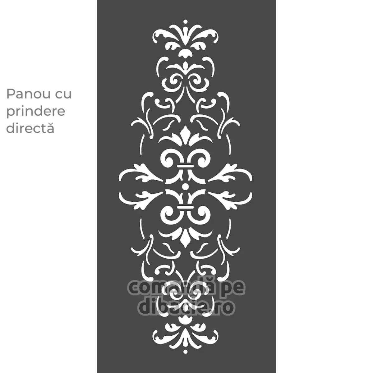 Panou poarta si gard metalic - Firenze