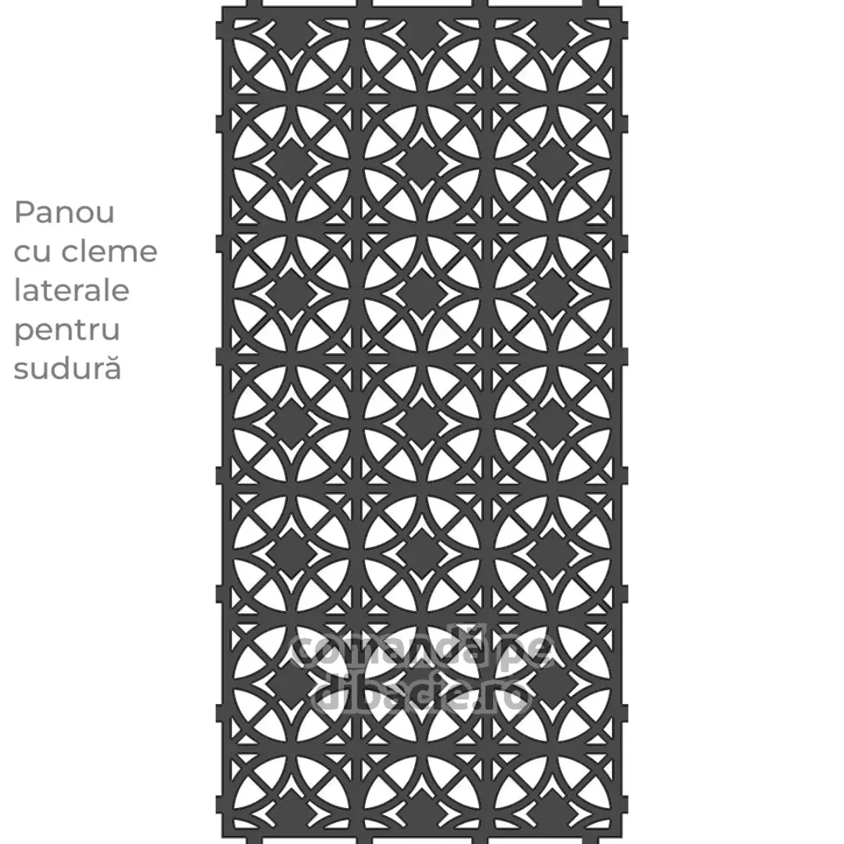 Panou poarta si gard metalic - Ducale