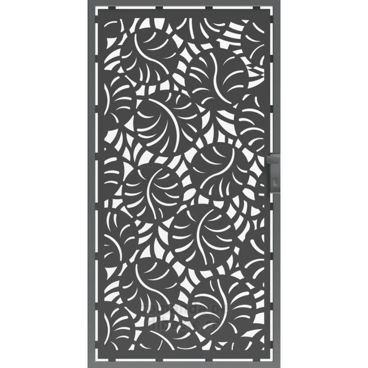 Panou poarta si gard metalic - Planta banilor