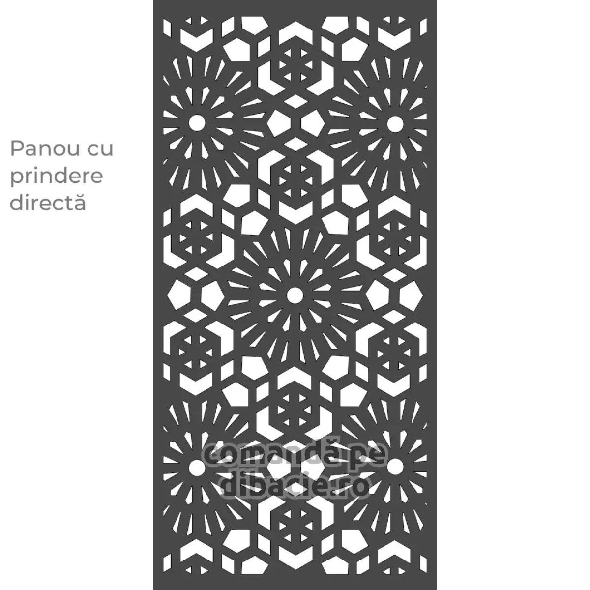 Panou poarta si gard metalic - Dalie