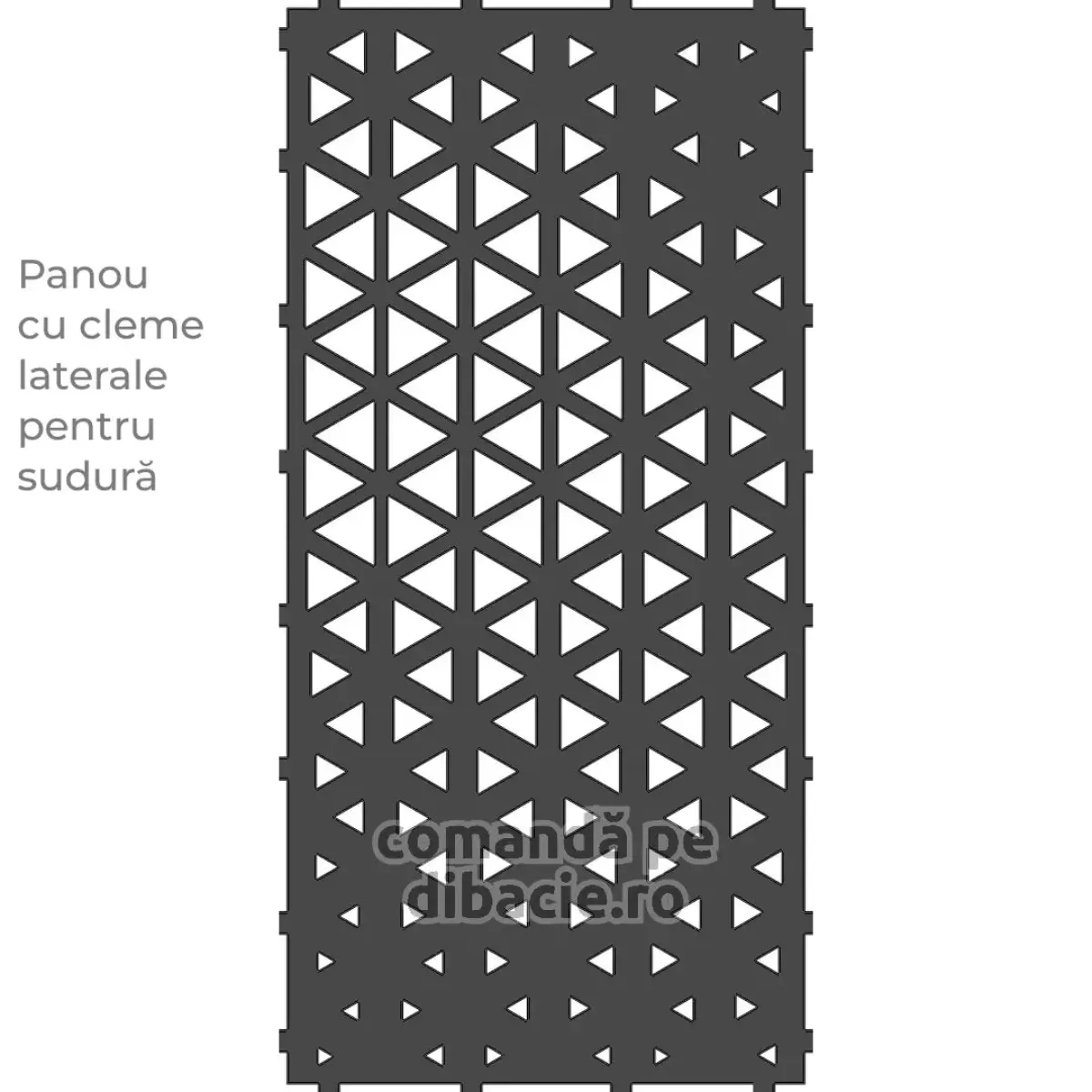 Panou poarta si gard metalic - Cosmic