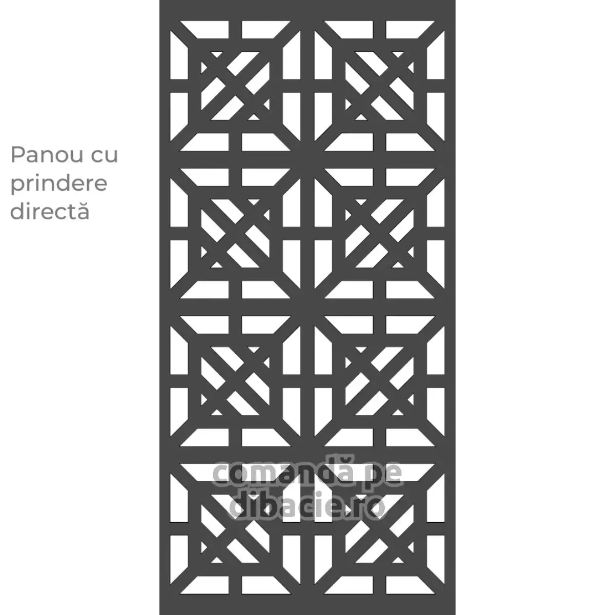 Panou poarta si gard metalic - Intretesut