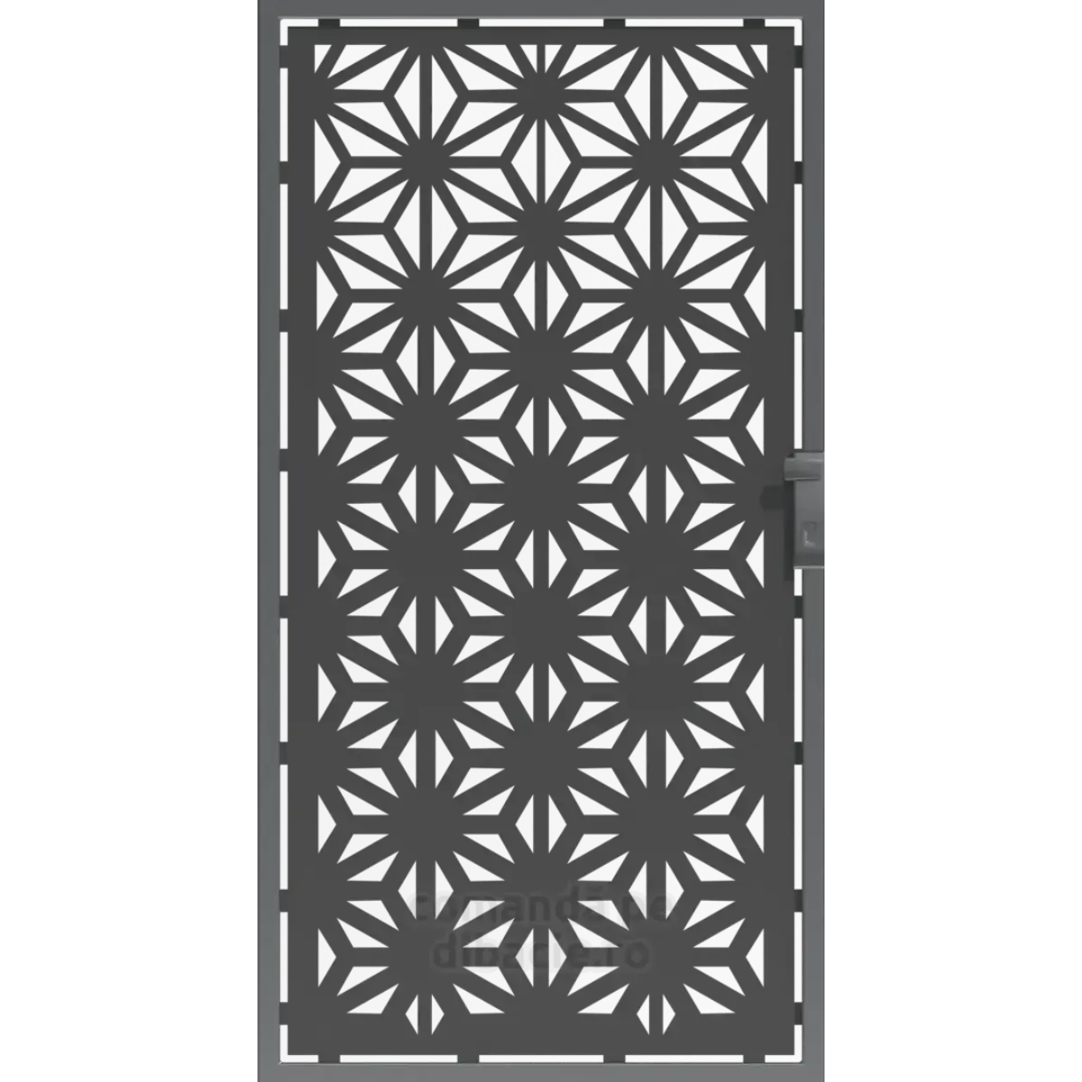 Panou poarta si gard metalic - Floarea dovlecelului