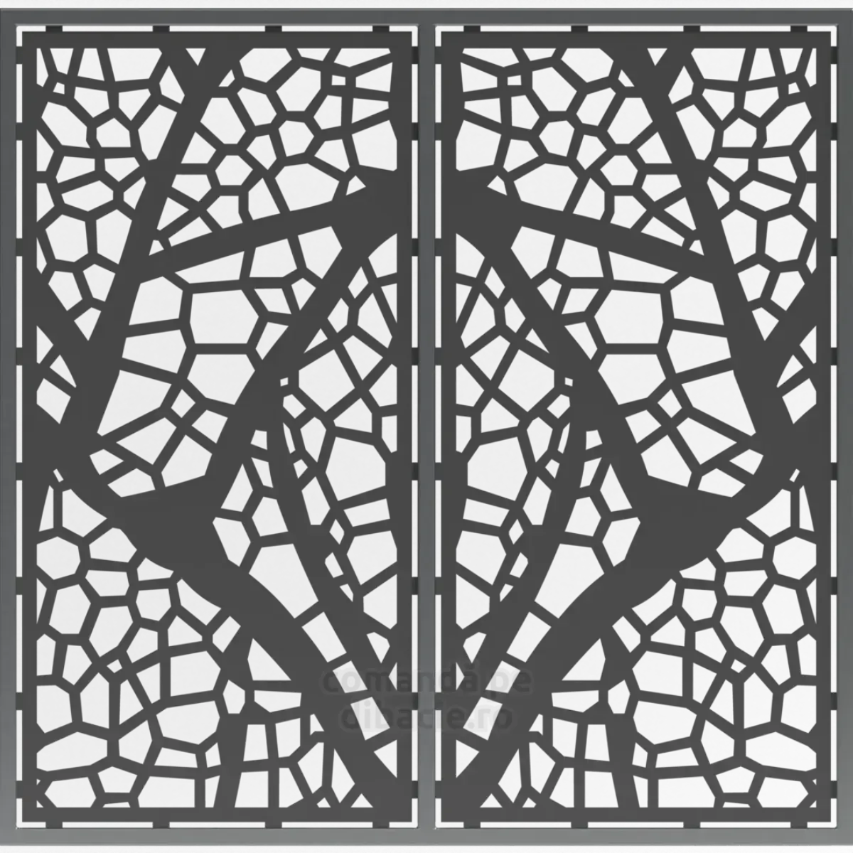 Panou poarta si gard metalic - Nalba