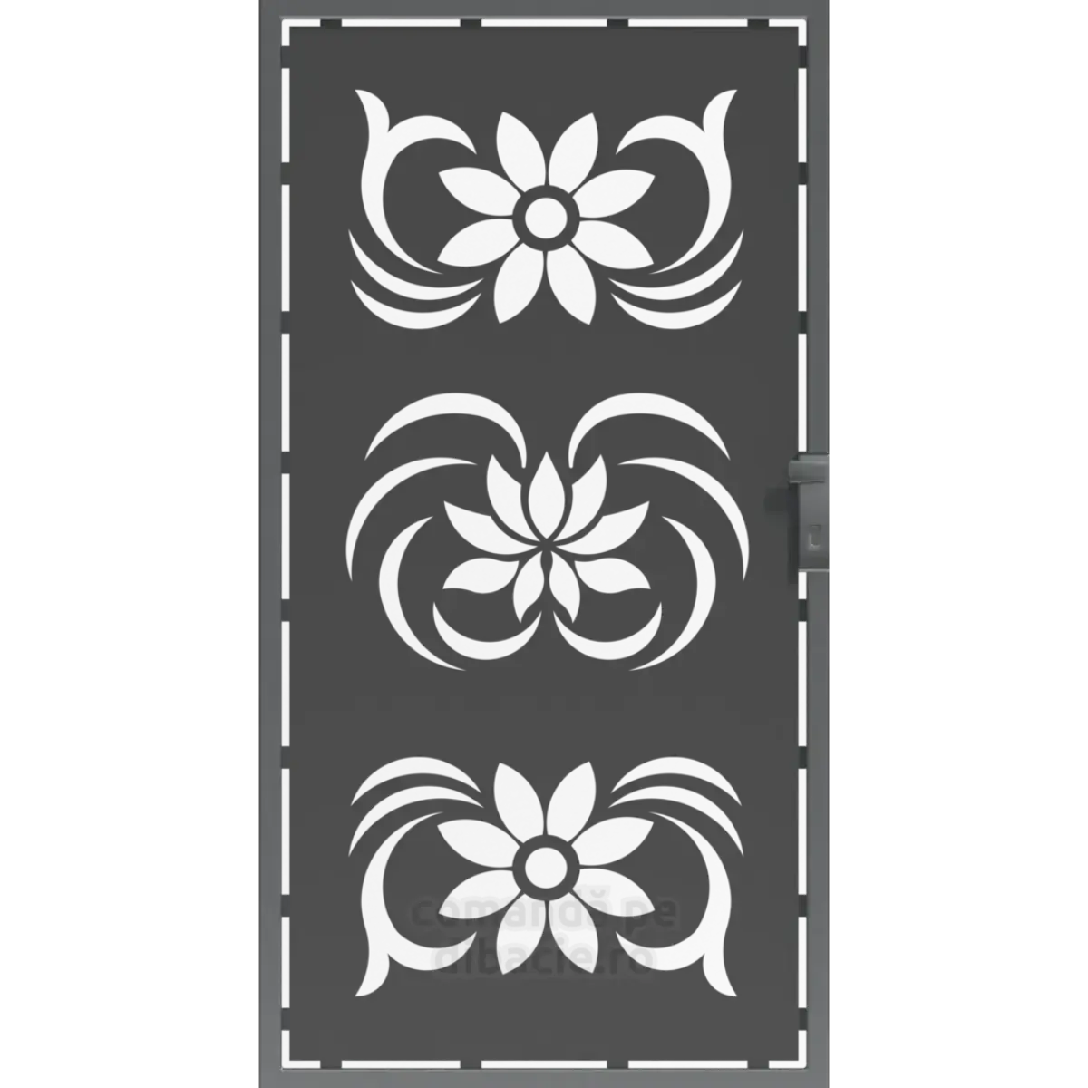 Panou poarta si gard metalic - Lotusi