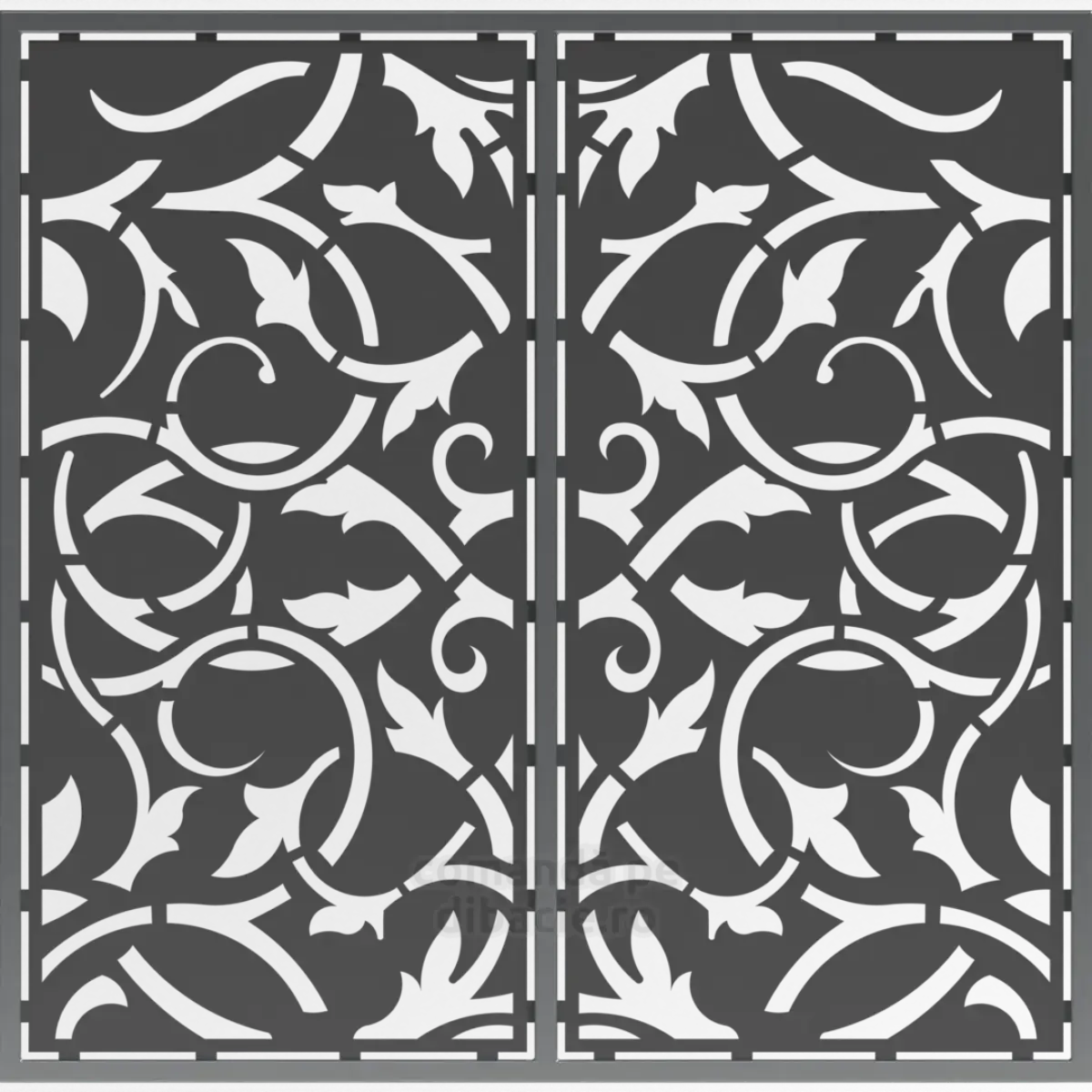 Panou poarta si gard metalic - Adana