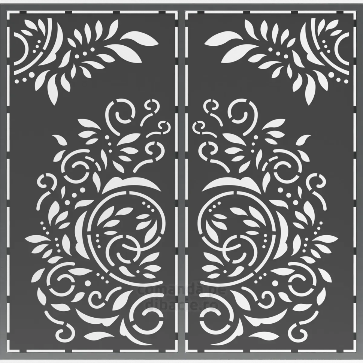 Panou poarta si gard metalic - Basra