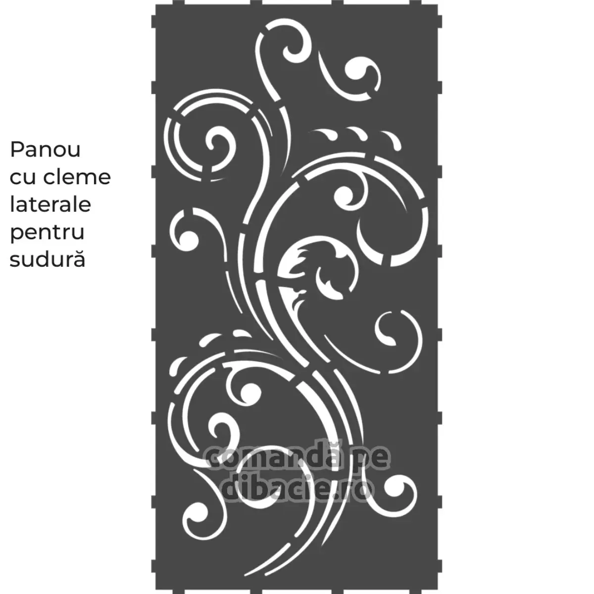 Panou poarta si gard metalic - Aman