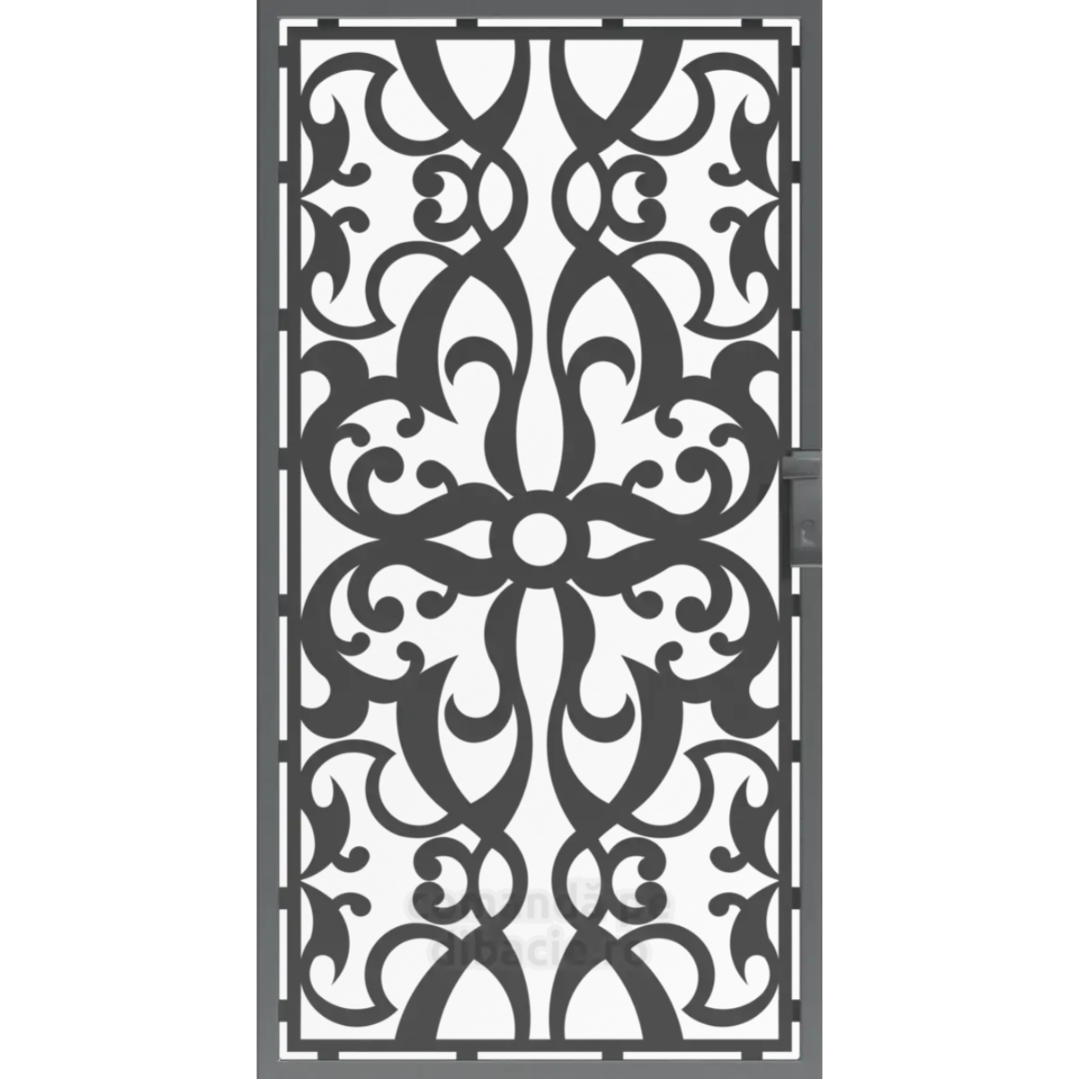 Panou poarta si gard metalic - Abu Dhabi