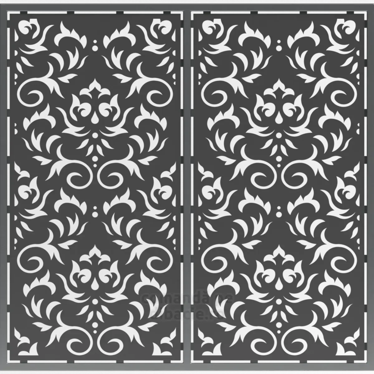 Panou poarta si gard metalic - Doha