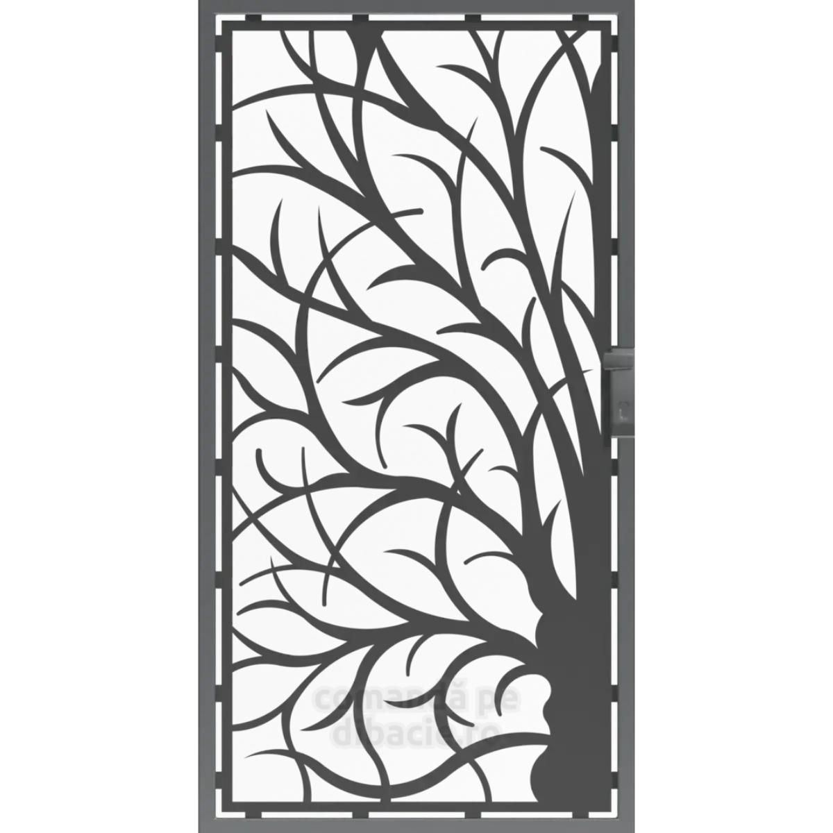 Panou poarta si gard metalic - Toamna cu spini