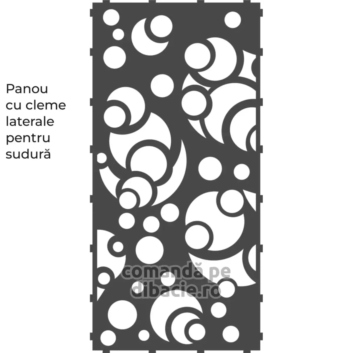 Panou poarta si gard metalic - Broscute