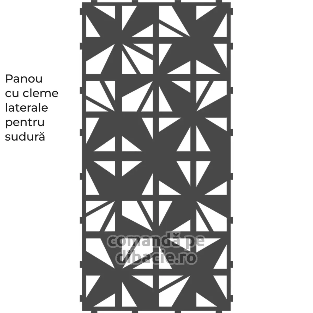 Panou poarta si gard metalic - Disco