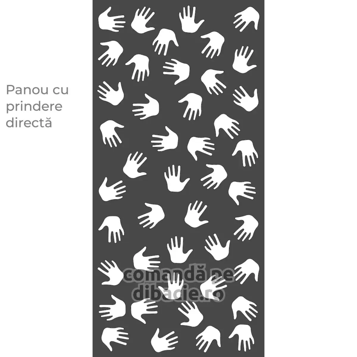 Panou poarta si gard metalic - Manute