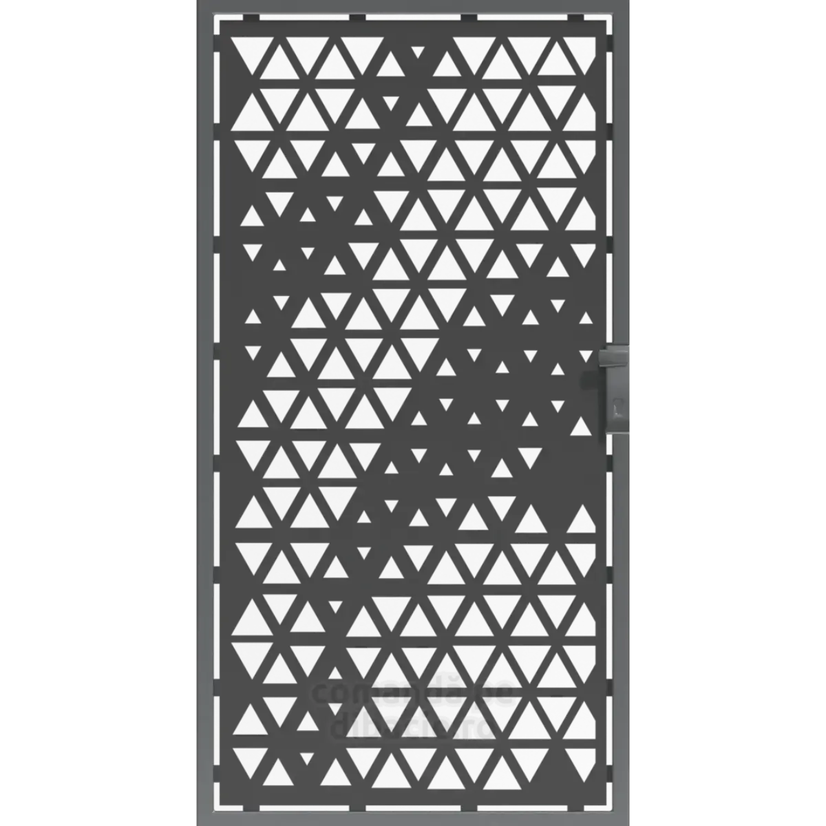 Panou poarta si gard metalic - Piramida