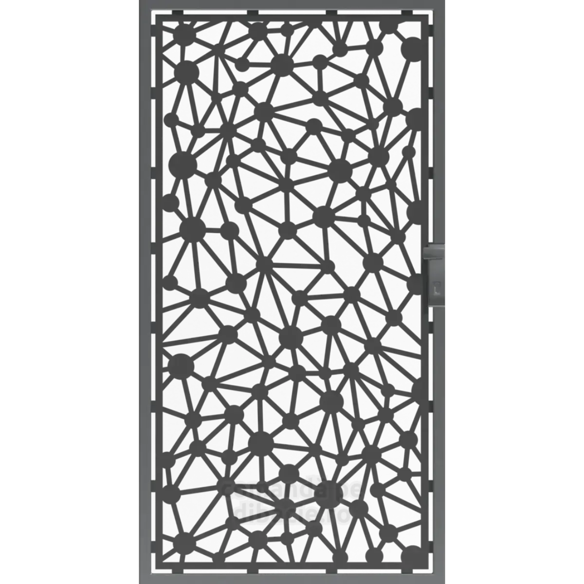 Panou poarta si gard metalic - Neuroni