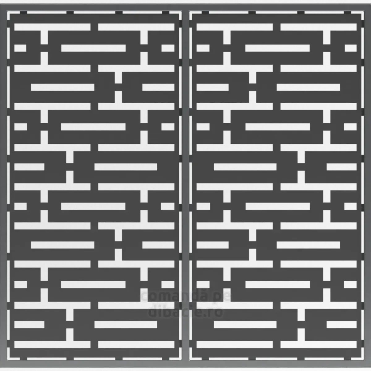 Panou poarta si gard metalic - Conector