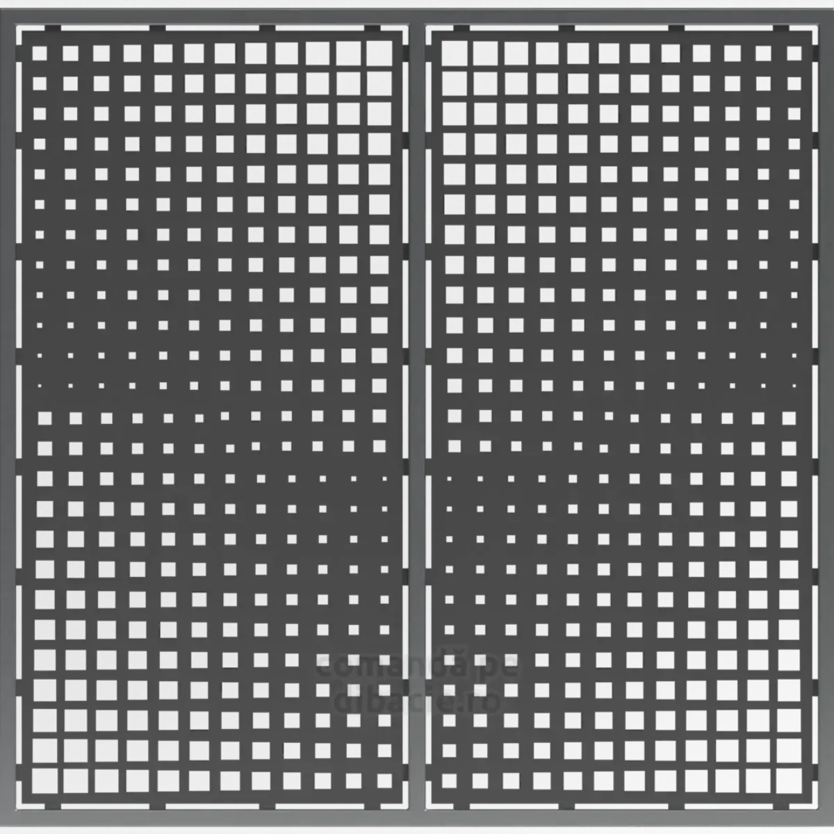 Panou poarta si gard metalic - Cosmos