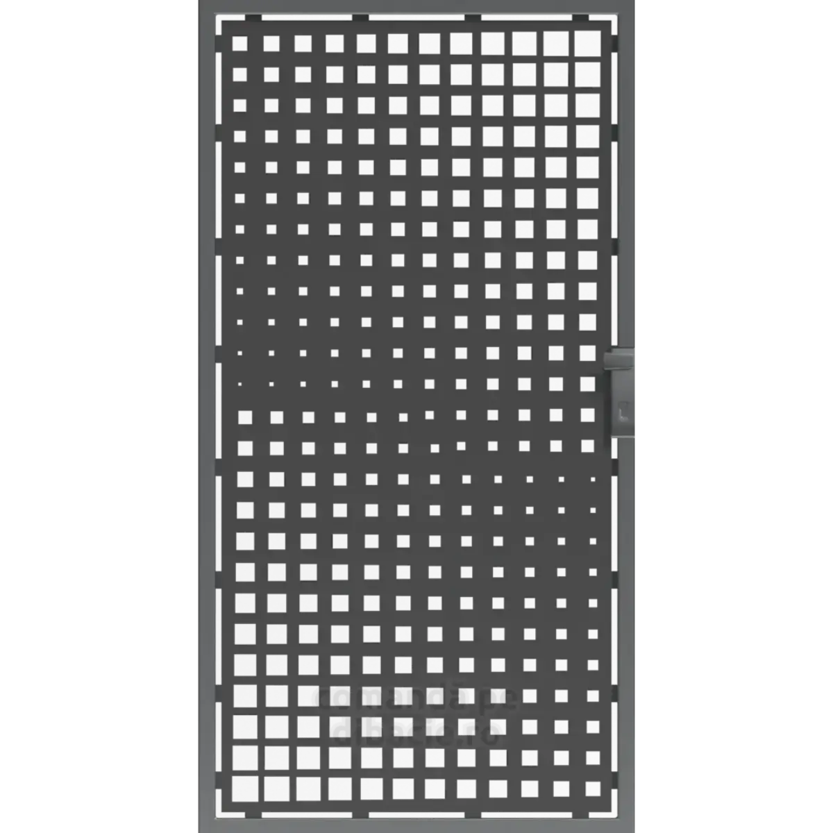 Panou poarta si gard metalic - Cosmos