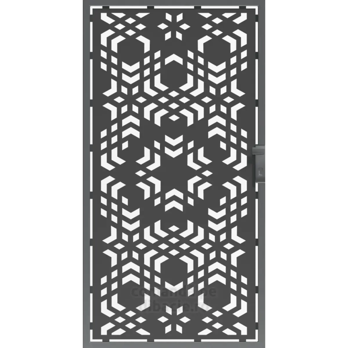 Panou poarta si gard metalic - Multidimensional