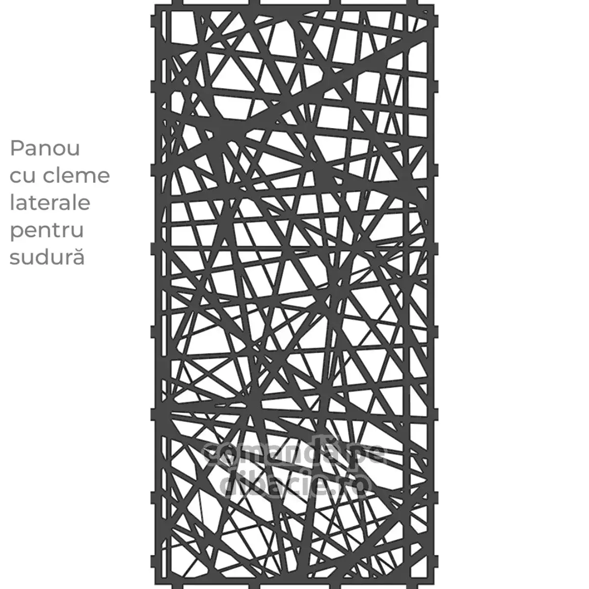 Panou poarta si gard metalic - Uzur