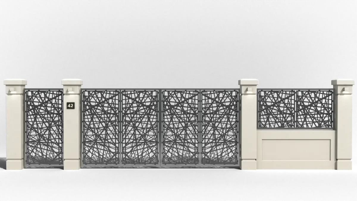 Panou poarta si gard metalic - Uzur